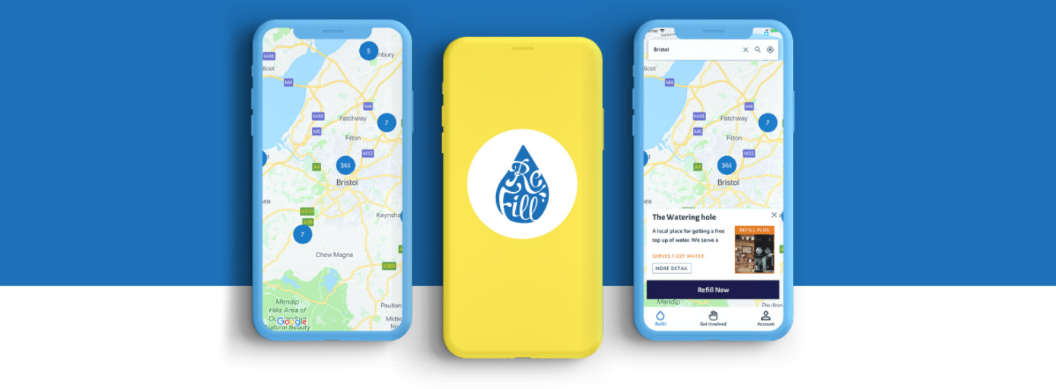 Want Free Water? Use the Refill App.