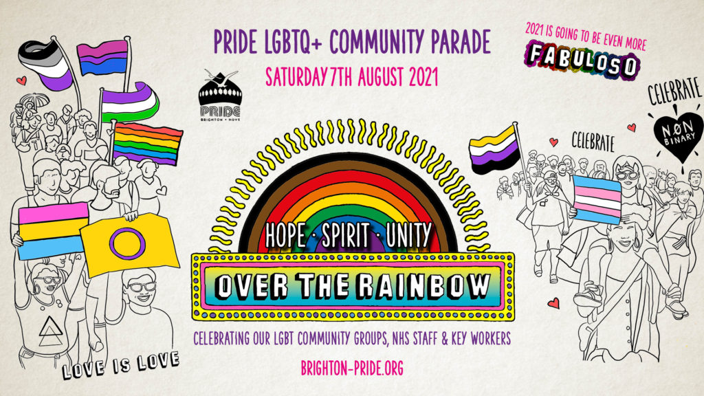 Pride Parade Brighton & Hove Pride Fabuloso
